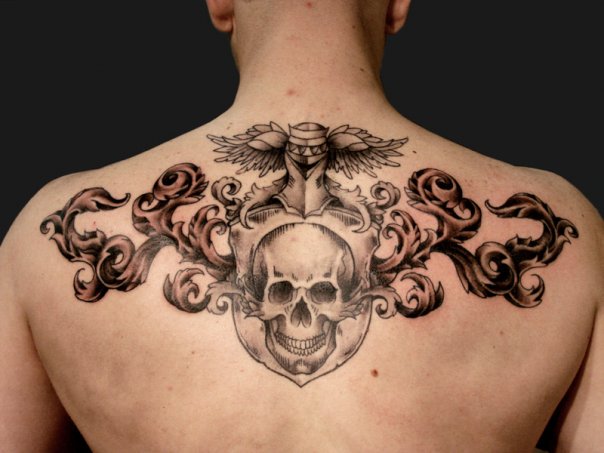 Фото и значение татуировки " Череп ". X_45d27567